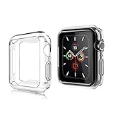 AsBellt Funda para Apple Watch 40mm Series 6 5 4 SE (2 Unidades) Protector de Pantalla, Carcasa de iWatch 40mm Serie 6/5/4/SE Hermès, Nike+ Edition
