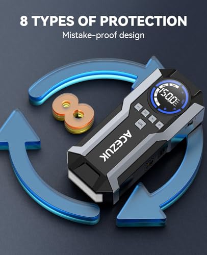 Portable Jump Starter with 150PSI Compressor