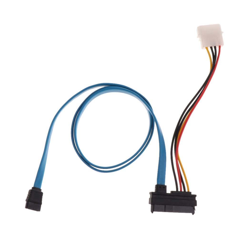 CALANDIS® 7 Pin SATA Serial ATA to SAS 29 Pin & 4 Pin Cable Male Connector Adapter-image-31