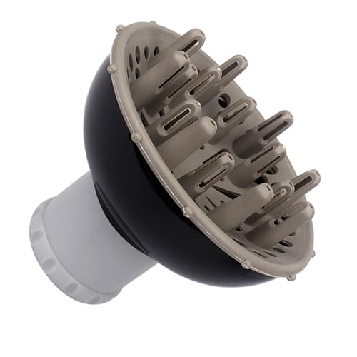 LOXGO Hair Diffuser For Curly Hair Suitable For 1.5-1.9 Inch Blow Dryer Diffuser Attachment For Natural Frizzy Hair Hair Diffuser For Long Hair