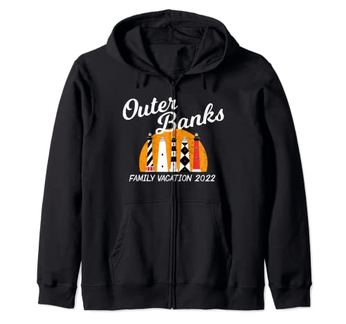 North Carolina Beach Outer Banks Vacances en famille 2022 Sweat à Capuche