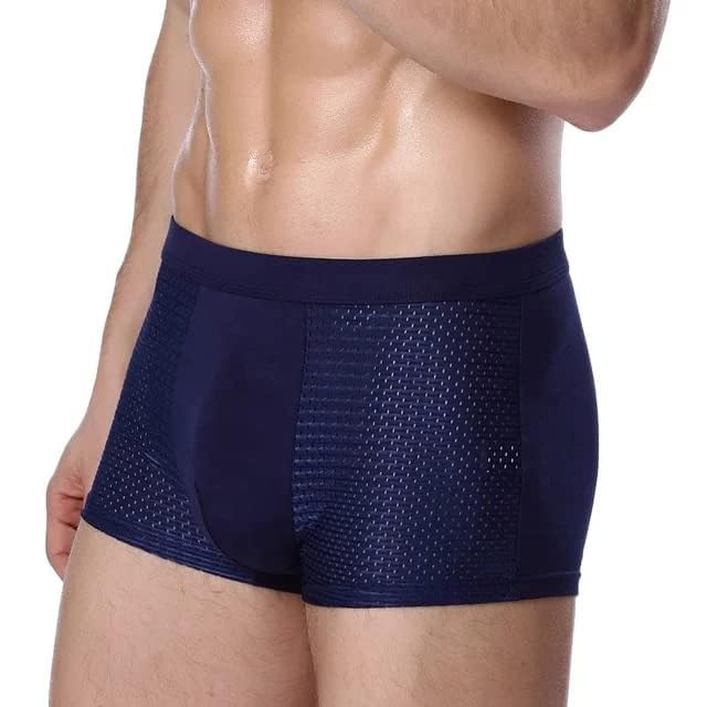 Image of Mesh Boxer Men's | Breathable Pouch | Dot Silky Smooth Innerwear