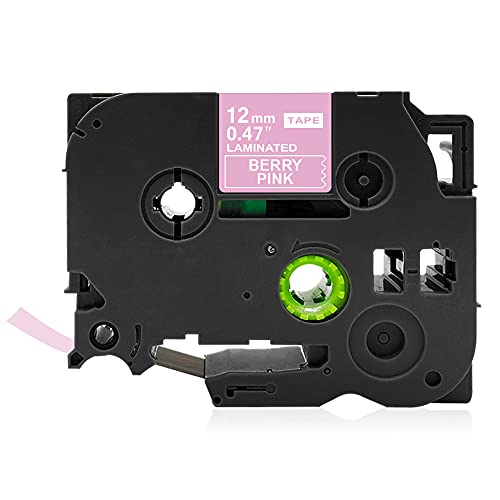 RolyPoly777 �݊� �u���U�[�H�� TZe-MQP35 �x���[�s���N�n������ 12mm�� ����8m �s�[�^�b�` P-touch �ėp �e�[�v�J�[�g���b�W 1���� ���ϋv�݌v ���S���d�l �I�t�B�X/�q��/�����X/�ƒ�p ���p�r���p�\