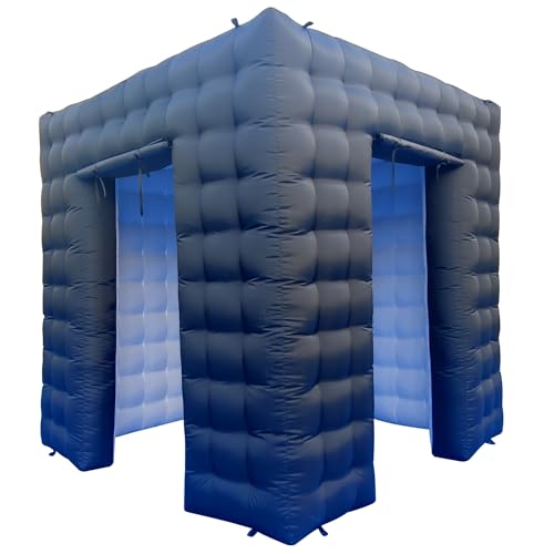 SAYOK 8.2ft Two-Door LED Inflatable Photo Booth