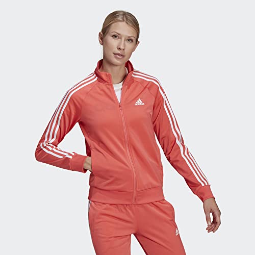 Image of adidas Women's Essentials Warm-Up Slim 3-Stripes Track Jacket