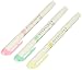 Zebra Highlighter Mild liner, 3 Color Set (WKT7-3C)