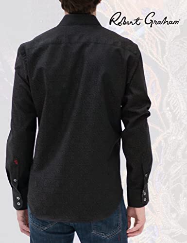 Robert Graham Men’s Windsor Long-Sleeve Shirt, Button-Up Shirt for Men4