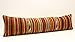 Kilimwarehouse King Size Kilim Pillow Cover 12x47 inch Handmade Lumbar Oriental Kilim Pillow Bedding Oblong Cushion Cover Huge Twin Extra Long Pillow