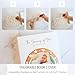 Baby Album Memory Book for Girl or Boy - First 5 Years Unisex Bohemian Rainbow Keepsake Journal to Log Newborn Milestone - Photo Album Scrapbook for Baby Shower - Unique New Parents Gifts for Couples