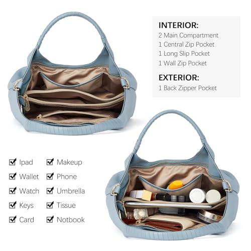 Image of BOSTANTEN Genuine Leather Purses for Women Designer Handbags Crossbody Shoulder Bags Top Handle Satchel with Adjustable Strap