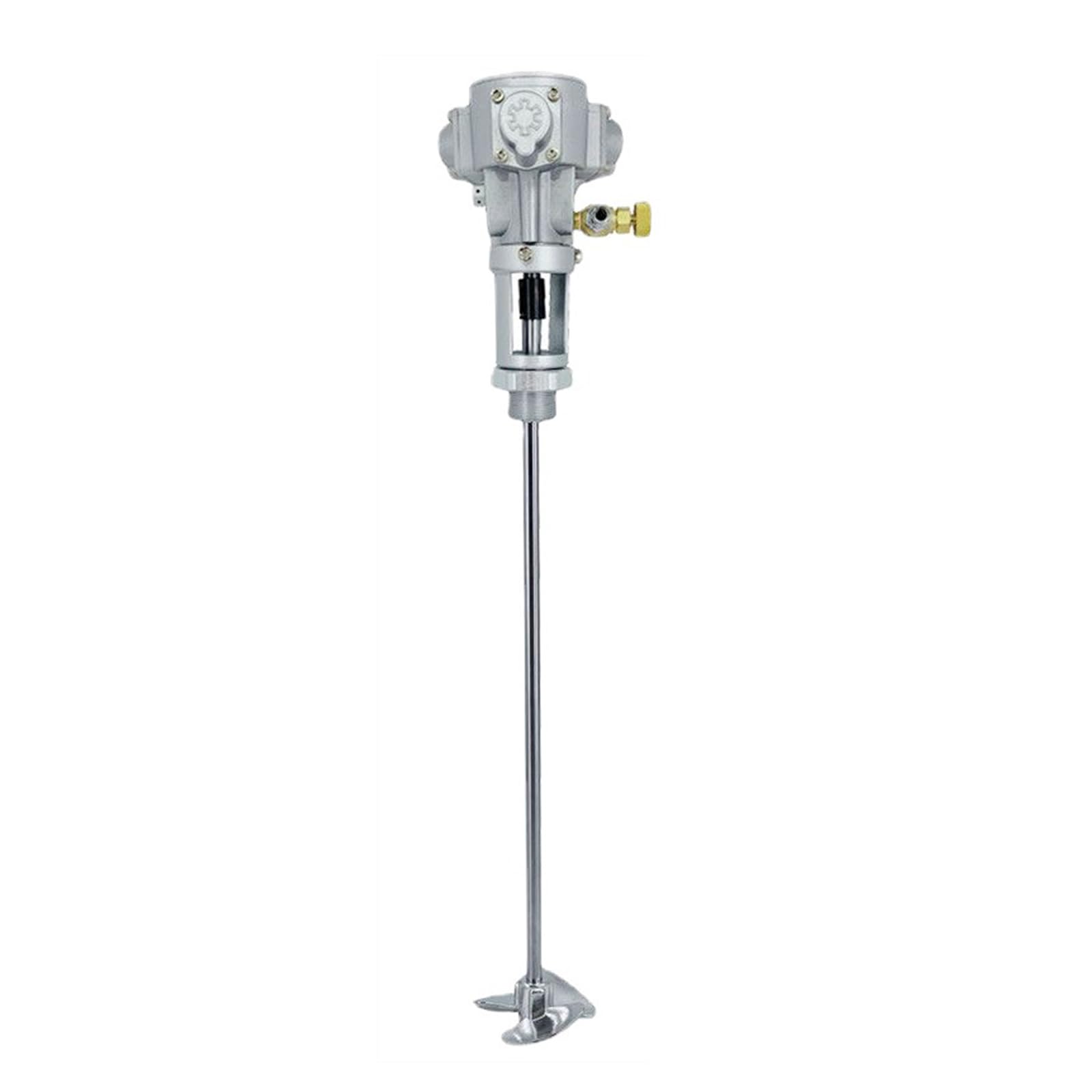 Druckluft Farbmischer 20L, Pneumatisches Rührwerk 1/8 PS mit Edelstahlrührer