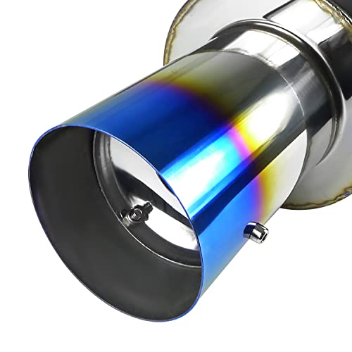 Spec-D Tuning Jdm 2.5" Inlet Ss Catback Exhaust System Compatible With Scion Tc 2005-2010 #TOP3