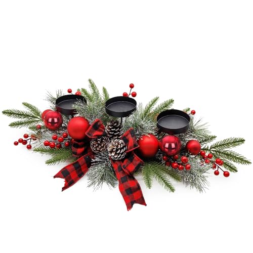 Christmas Table Centerpieces Decorations, 27.5 Inch Designed with...