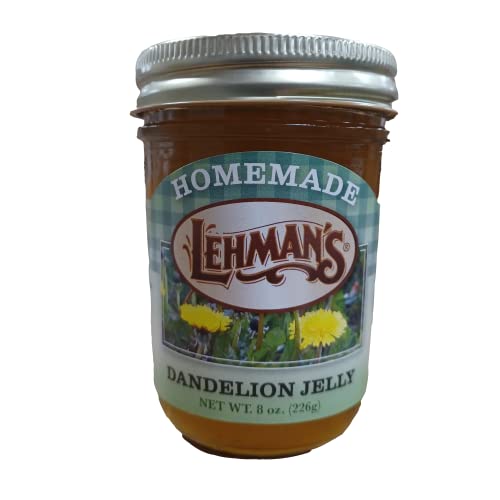 Lehman's Homemade All Natural Dandelion Jelly No Preservatives, 8...