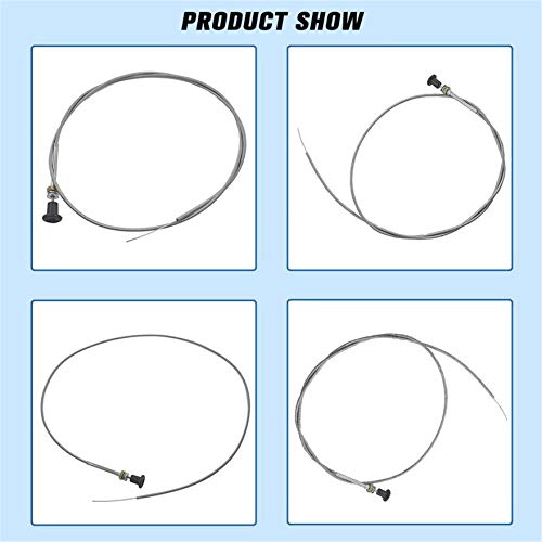 Waltyotur Rotary Universal Push Pull 237 Choke Cable 63 Inner 60 Conduit (2-3/4 Travel) #TOP1