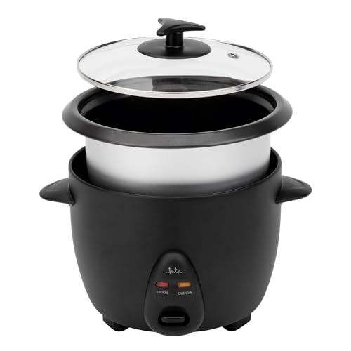 JATA JEAR2528 - Arrocera Eléctrica Capacidad 2.8 litros. 1000 W. Funciones: Cocción y Mantenimiento del Calor. Depósito Extraíble y Antiadherente. Apagado Automático. Incluye Jarra y Espátula - imagen 2