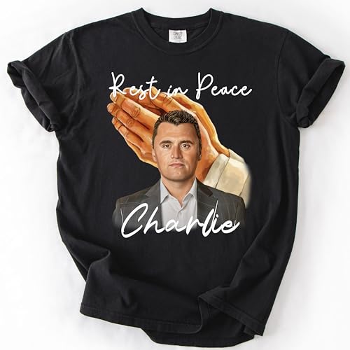 Rest in Peace Charlie Kirk T-Shirt, Support American Values Comfort Colors Shirt Multi2