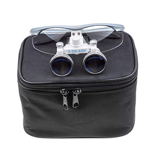 Aphrodite New Design Silver 3.5 X Surgical Binocular Loupes 420mm