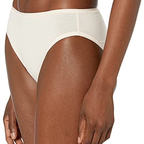 Image of Amazon Essentials Women's Cotton Stretch High-Cut Bikini Panty