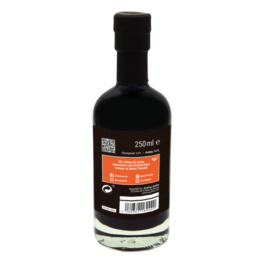 Azafran BIO Balsamico Essig/Dressing Pfalz 250ml (Packung mit 3)