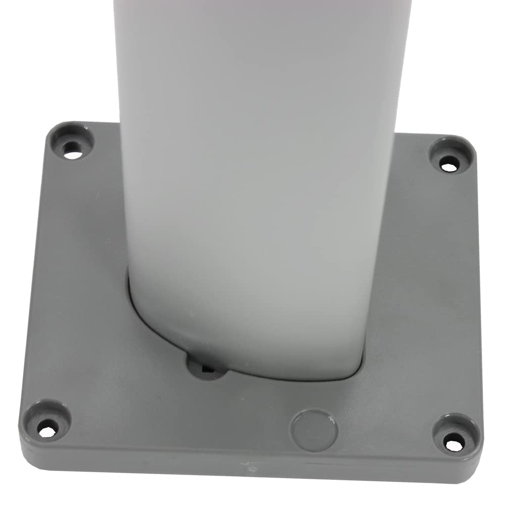Almohadilla de mesa con articulación para caravana, autocaravana, casa rodante, barco, aluminio