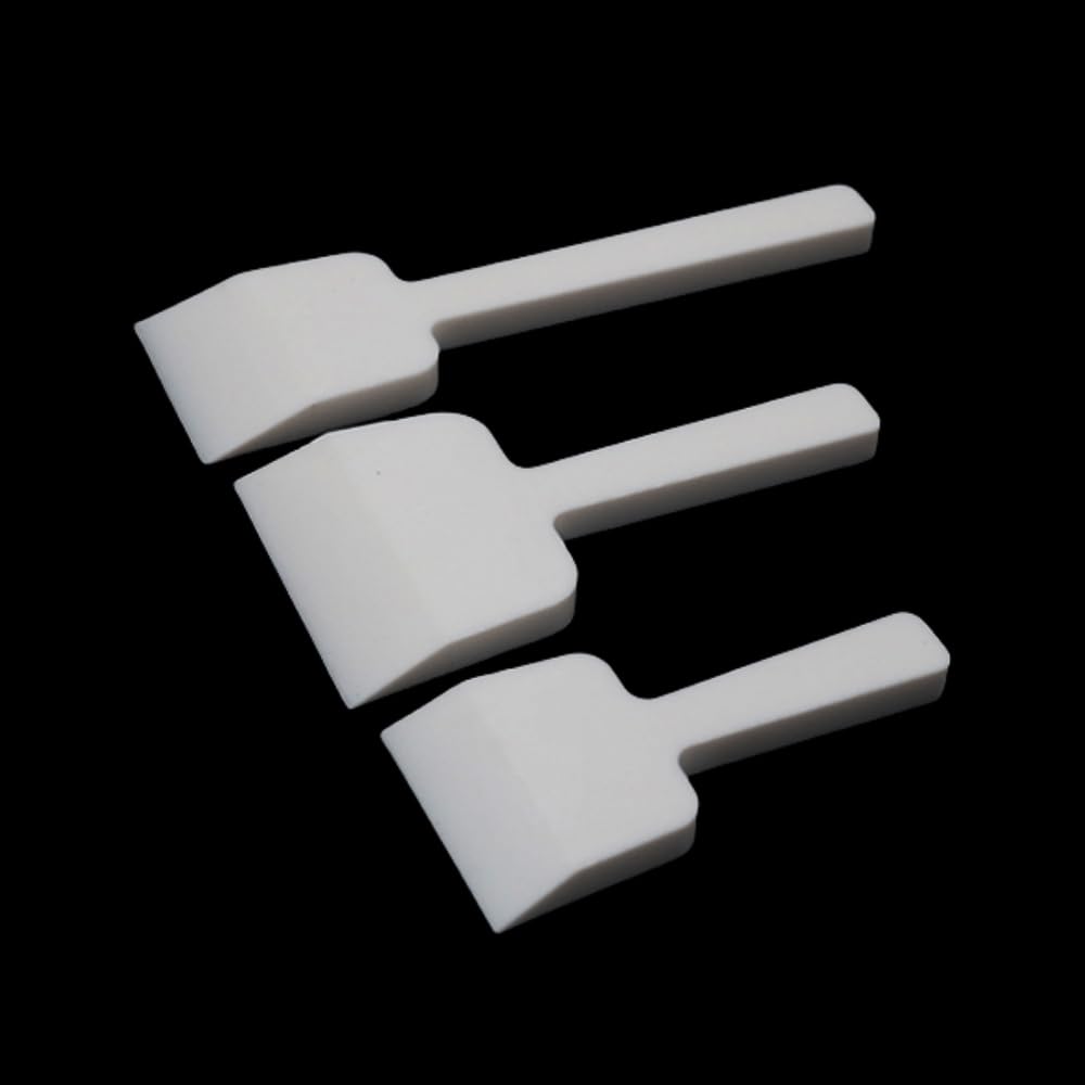 Raspador de PTFE - 1 raspador de PEFT for uso industrial y de laboratorio, resistente a altas temperaturas y a la erosión(60x200x10mm)