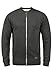 Produktbild Blend Arco Herren Sweatjacke Collegejacke Cardigan Jacke mit Kurzem Stehkragen, Größe:XL, Farbe:Charcoal (70818)