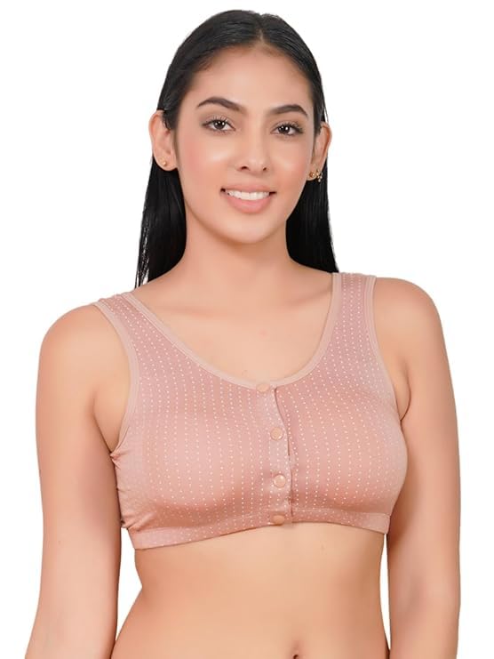 Brachy Women’s Lightly Padded Plus Size Front Open Maternity/Nursing/Nursing Bra,Size-30-42 Brachy Women’s Lightly Padded Plus Size Front Open Maternity/Nursing/Nursing Bra,Size-30-42