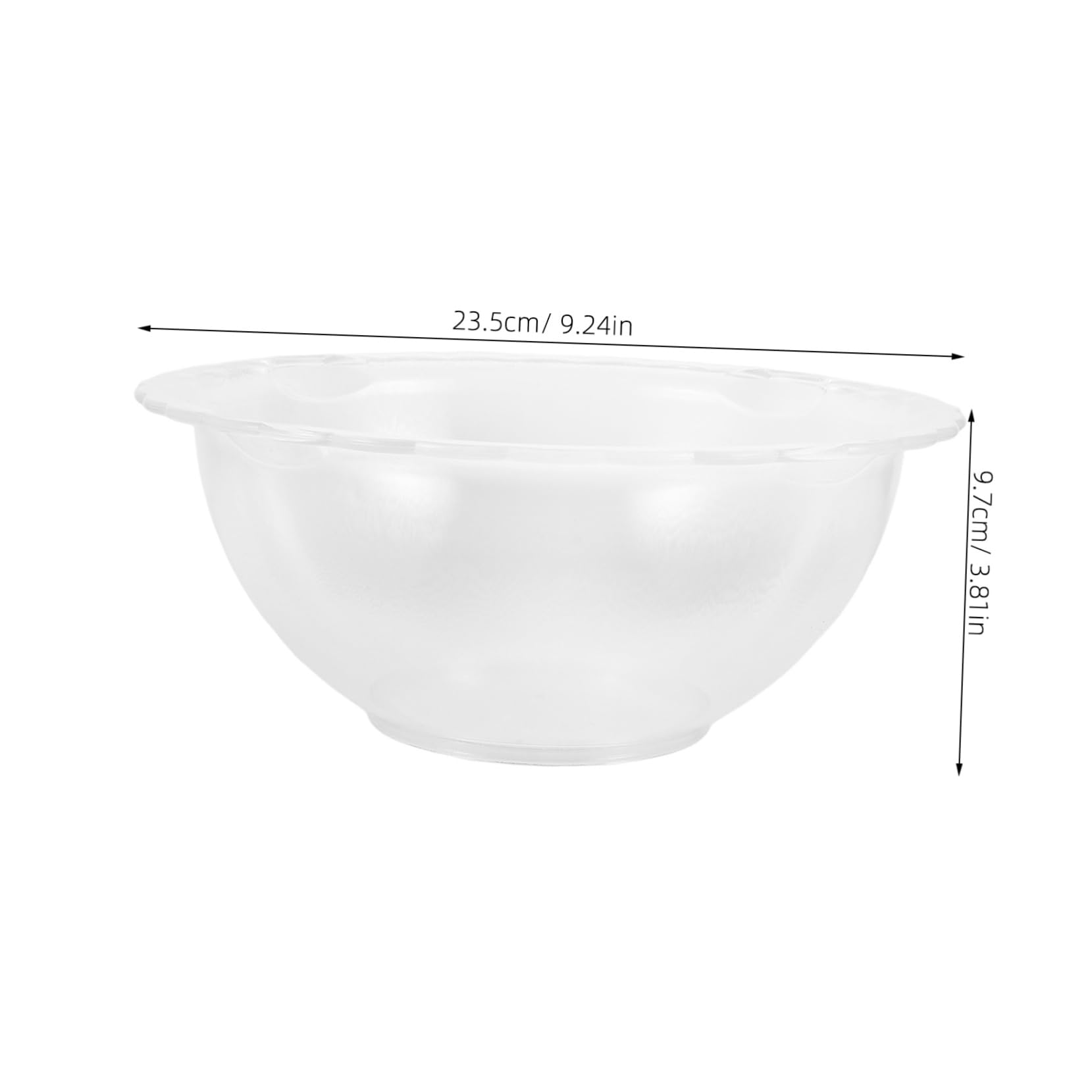 NOLITOY Beauty Salon Washbasin Makeup Washbasin Shampoo Basin Bathroom Face Basin Washing up Bowl Hair Washing Basin Hair Wash Basin Transparent Plastic