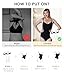 SHAPERX Women's Seamless Shapewear Bodysuit Tummy Control Body Shaper Waist Defining Body Suit,SZ5213-Black-XXS/XS