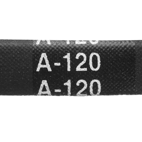Image of uxcell 3pcs A120 or 4L1220 Classic Wrapped Rubber V-Belt, 120 inch(3048mm) Inside Circumference, A Profile V Belt