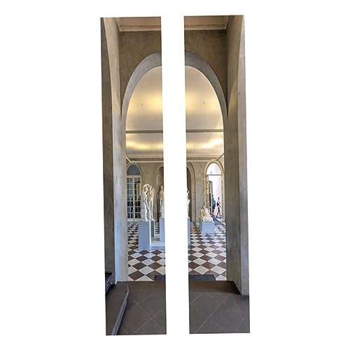 POPETPOP 2 Piezas Pegatina de puerta de PVC impermeable adhesivo decoración del dormitorio etiqueta de la puerta de arte muro Calcomanía Pegatinas de pared decorativas de polivinilo