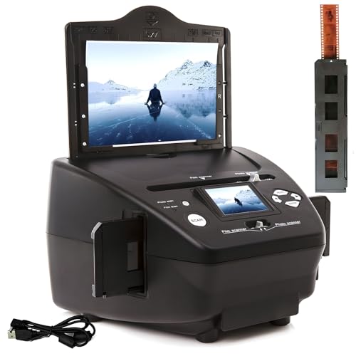 Scanner de diapositives pour sauvegarder vos anciennes photos de famille sur un écran LCD