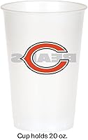 Vista 4 de Trendware Chicago Bears - Kit de suministros para fiesta del día del juego, sirve para 8 personas