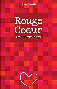 Paperback Rouge coeur sans carre blanc: roman [French] Book