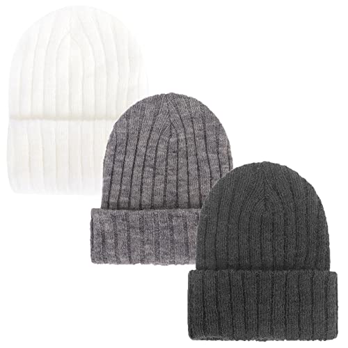 Image of Newborn Baby Wool Hat Cap Turban Toddler Warm Hat Kids Baby Cap Set