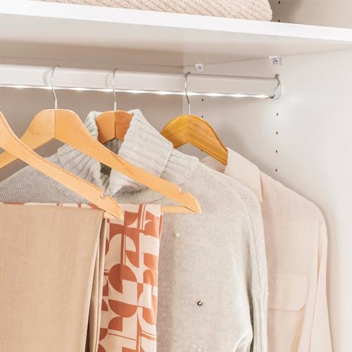 30 Stück Bodenträger 5mm Weiß #101558 passend als Ersatzteil für IKEA Regalbodenträger PAX, KOMPLEMENT Bodenhalter Weiß für die Reparatur von Schränken