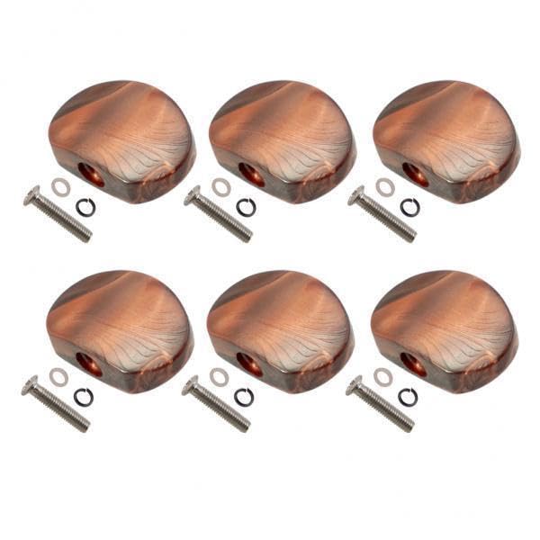 Bnf® 3x6pcs Guitar Tuning Pegs Tuners Machine Heads Knobs Oval Shaped Coffee Musical Instruments & Gear | Guitars & Basses | Parts & Accessories | Guitar Parts | Tuning Pegs-image-13