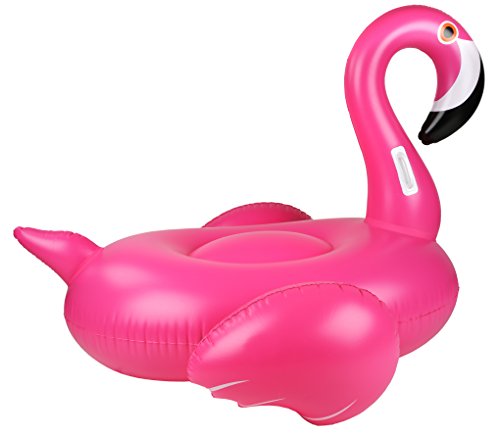 Saica- Colchoneta Hinchable con Forma de Flamenco (5871)