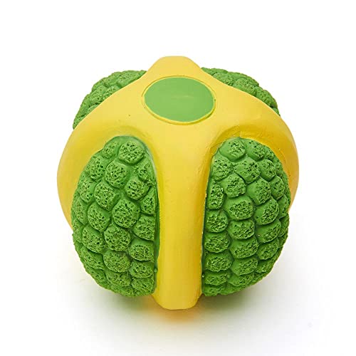 Image of EETOYS Petlicious and More Dog Latex Squeaky Melon Toy (Medium)
