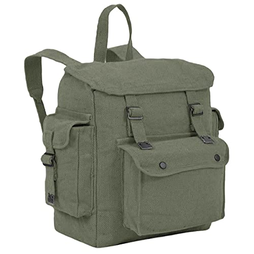 HIGHLANDER Grand Empochée Web Sac à Dos Olive