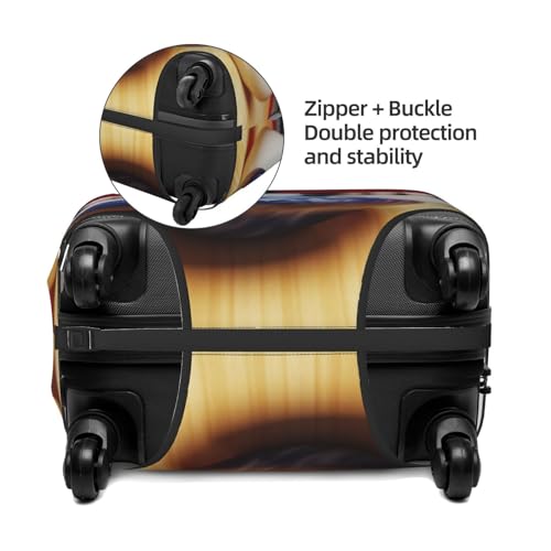 bowling Luggage Cover for Suitcase Tsa Approved, Washable Suitcase Protector Fits 18-32 Inch Anti-scratch Suitcase Cover Carry on Luggage Sleeve Travel Baggage Cover4