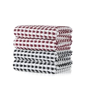 SALAS Cotton Dish Towels Cloths for...