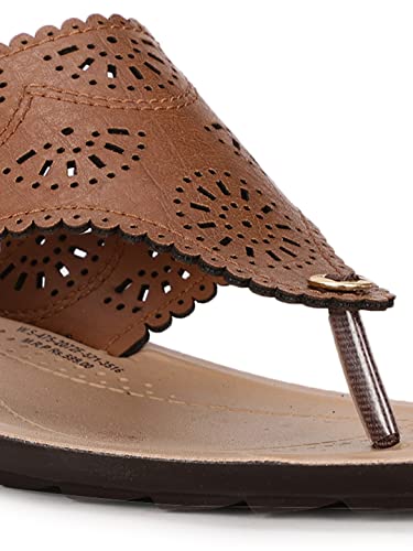 Image of Bata Women's Flats with Laser Cuts