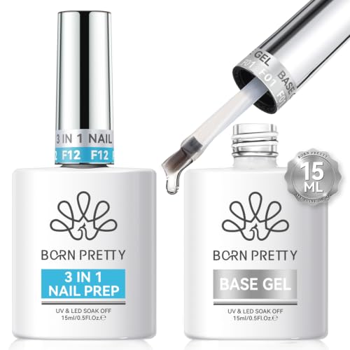 Born Pretty 3-in-1 Nail Dehydrator and Nail-Primer with Gel Base