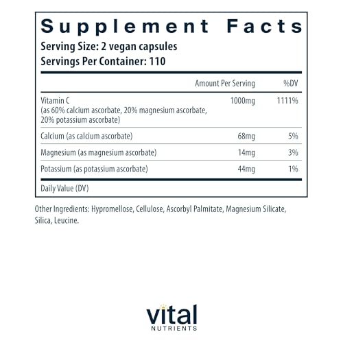 Vital Nutrients Buffered Vitamin C