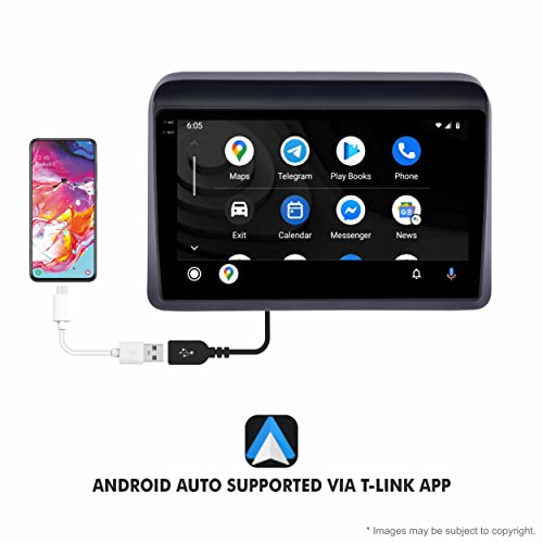 Image of 9 inch Android 10 Car Stereo for Maruti Suzuki Ertiga 2018-2022 | 2GB+16GB | Apple CarPlay & Android Auto | Full HD Touchscreen | WiFi GPS SWC | Coupler Fit | Reverse Camera | 1 Year Warranty