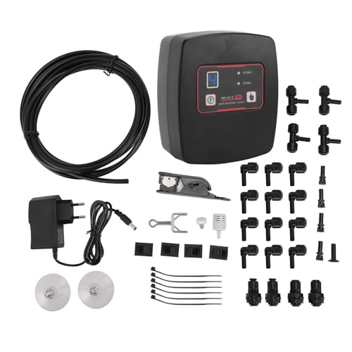 CHEOTIME Système de brumisation pour Reptiles, brumisateur Automatique avec minuterie, humidificateur pour terrariums avec Buses de brumisation, kit de...