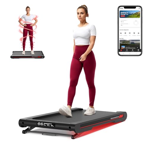 Sperax Walking Pad with Manual Incline Under Desk Treadmill for Home 4 in 1 Vibration Treadmill