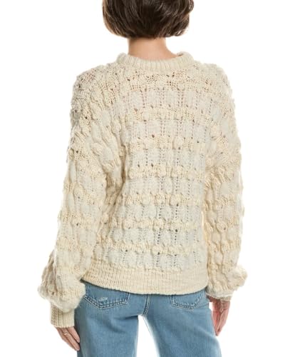 Cream Striped Sweater by frame-denim2